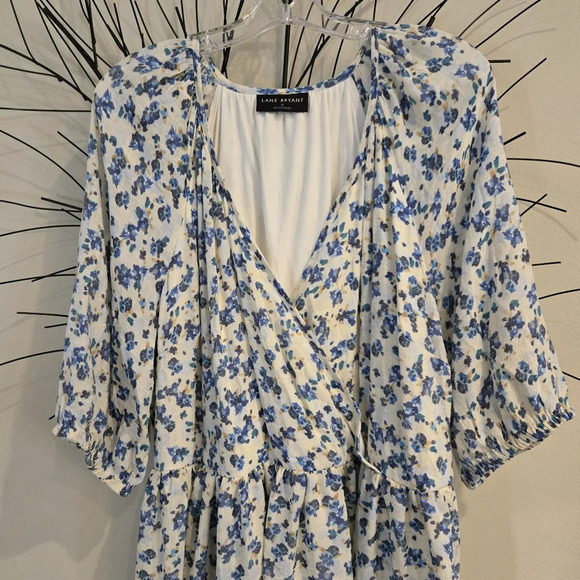 Lane Bryant Floral Midi Dress Size 16 - Picture 2 of 11